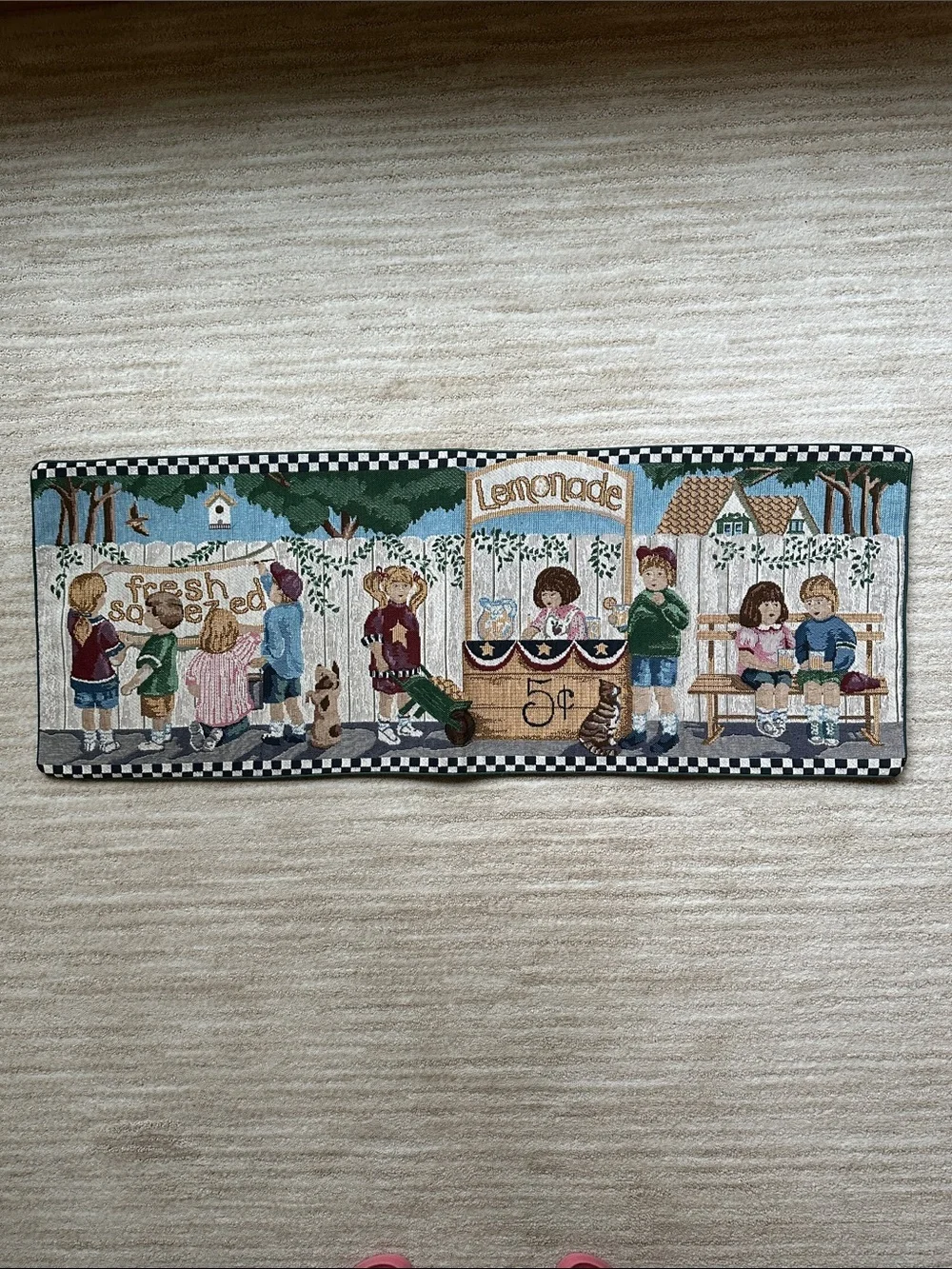 N/A tapestry table